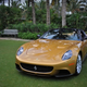Illustration for article titled Ferrari P540 Superfast Aperta Shows Off Gold Skin In Palm Beach